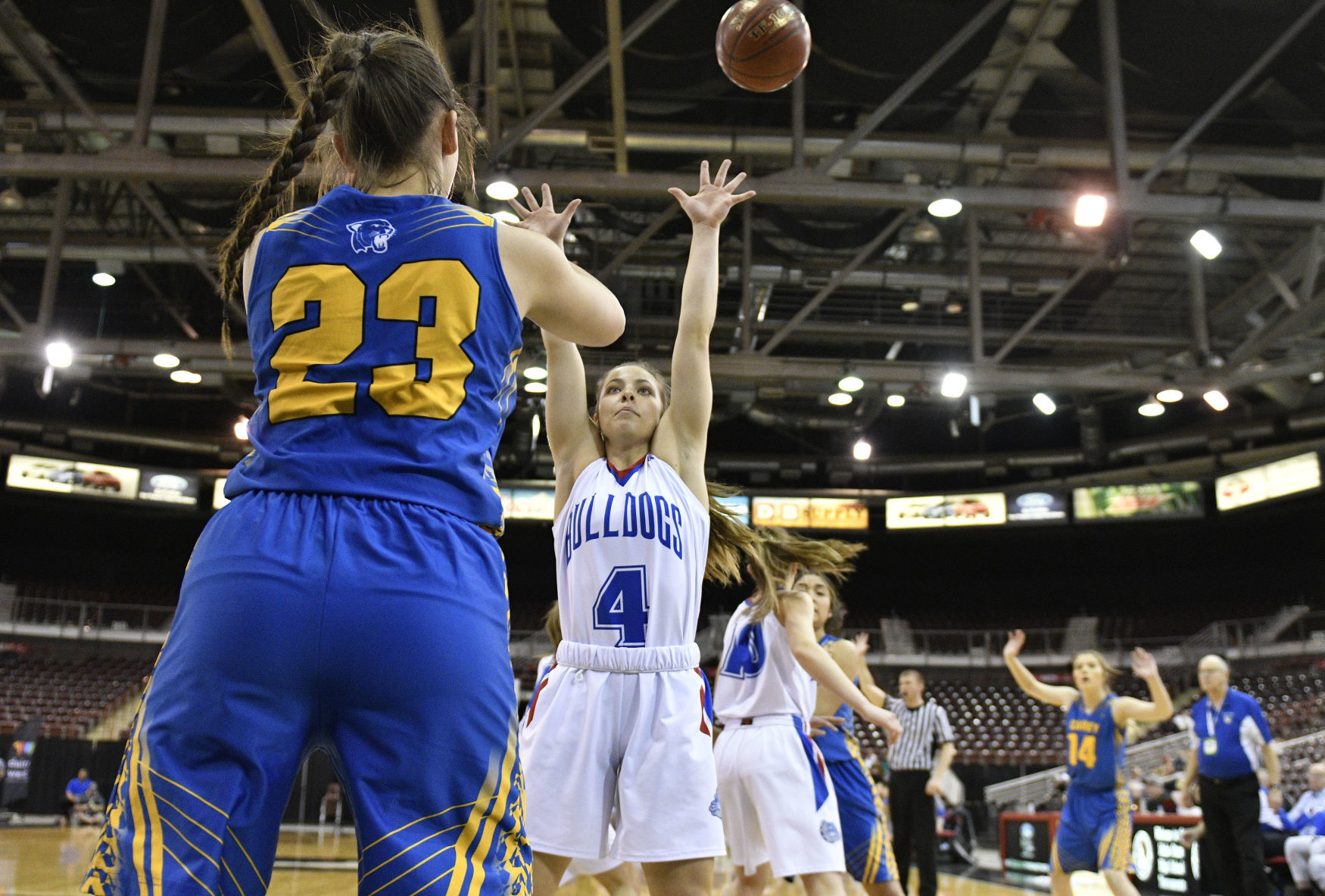 Girls State Basketball - Carey Vs. Rockland